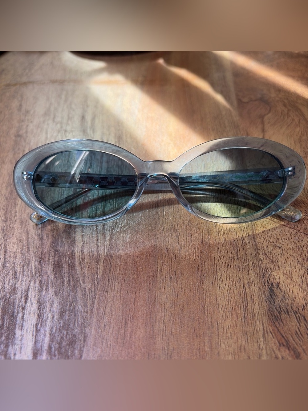 Crap Eyewear x Lisa Says Gah Blue Bio Sunglasses SOLD OUT Limited Edition